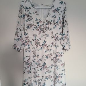 Flower midi dress